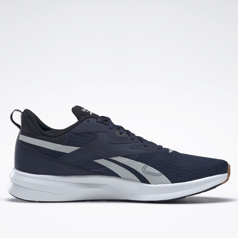 NEW Reebok Men’s Runner 4.0 Running Shoe, Vector Navy/Pure Grey/Gum - Picture 7 of 8